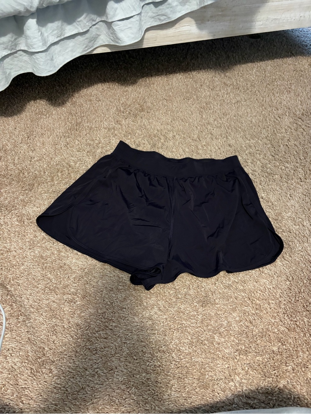 Lululemon Women's Black Athletic Running Shorts